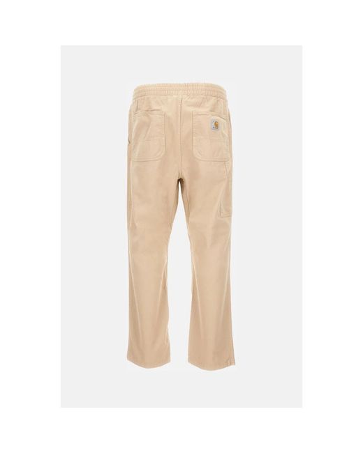Carhartt Natural Straight Trousers for men