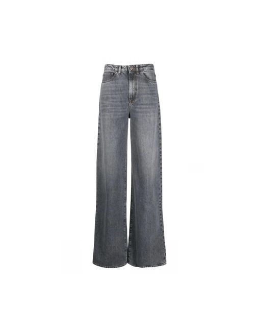 3x1 Gray Wide Jeans