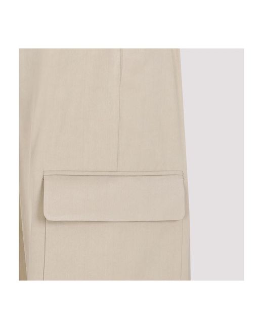 Sportmax Natural Straight trousers