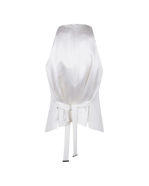Max Mara White Vests