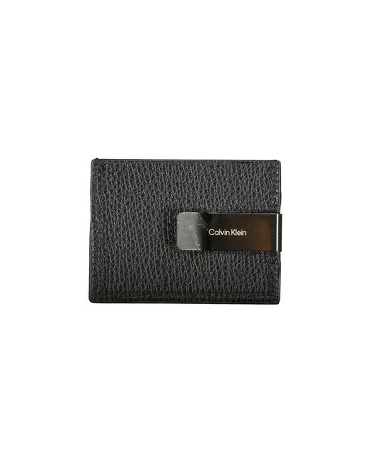 Calvin Klein Accessoires ,Zwart ,Wallets Cardholders in het Black voor heren