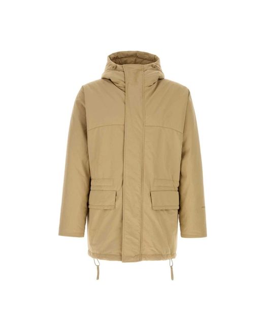 Herno Jassen ,Polyester Laminar Padded Jacket in het Natural voor heren