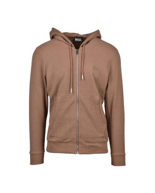 DIESEL Zip-Throughs in het Brown voor heren