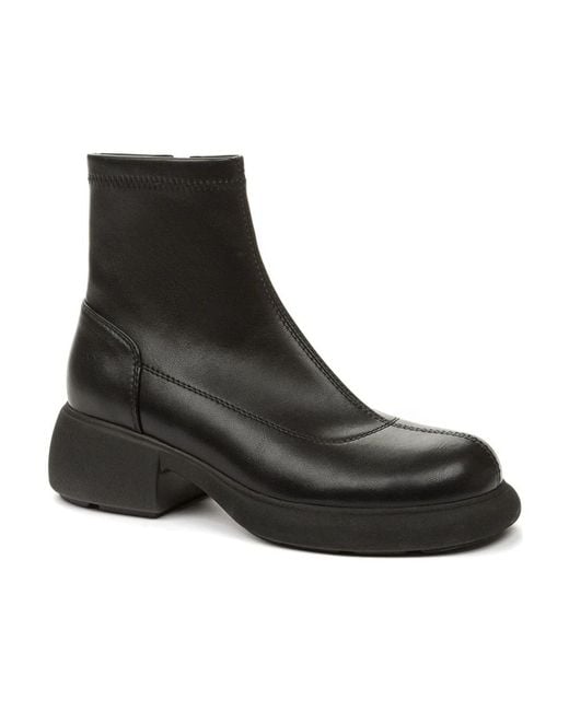 Betsy Black Heeled Boots