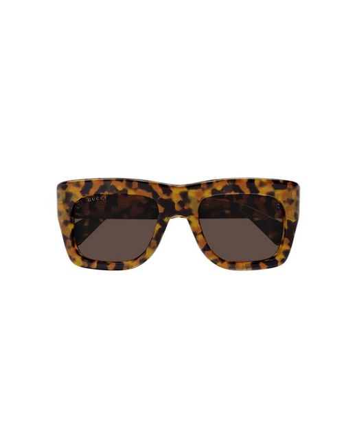 Gucci Brown Sunglasses for men