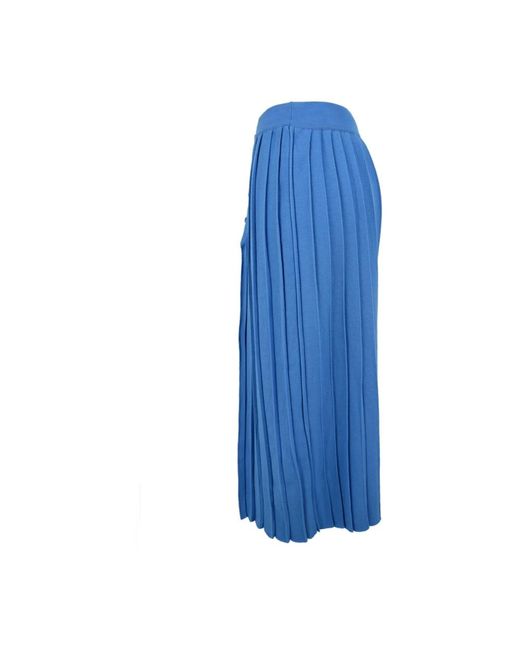 Akep Blue Midi Skirts