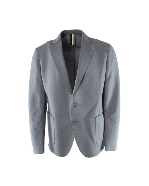 Boss Gray Blazers for men