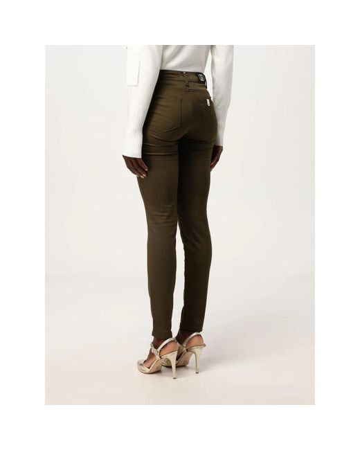 Liu Jo Gray Skinny Trousers