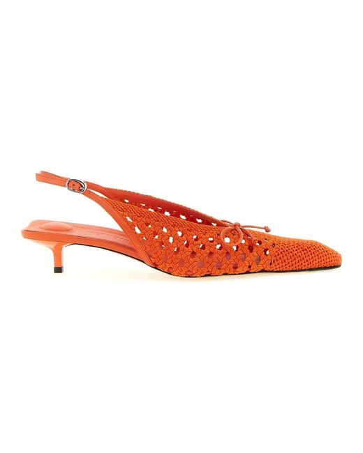 Jacquemus Orange Pumps