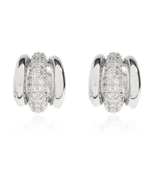 Kate Spade Metallic Ohrringe Mit Schimmernden Kristallen