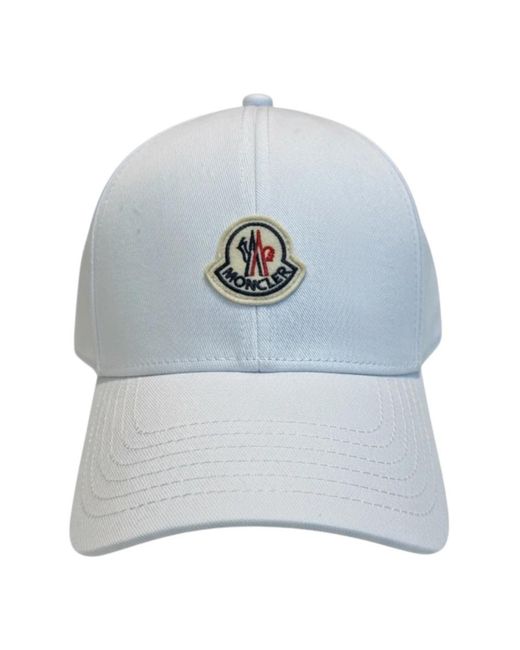 Moncler Monogram Baseball Cap in Gray für Herren