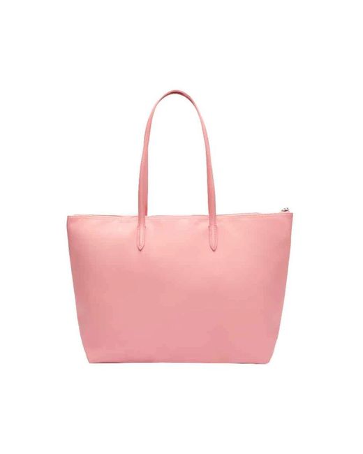Lacoste Pink Tote Bags