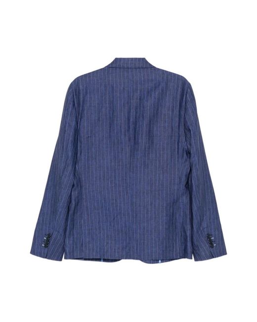 Daniele Alessandrini Blue Blazers for men