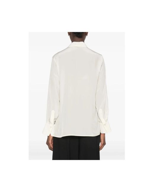 Victoria Beckham White Blouses