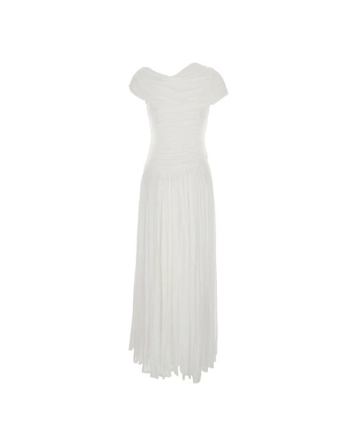 Jonathan Simkhai Midi Dresses in het White