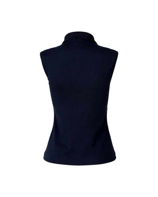 Gran Sasso Blue Polo Shirts