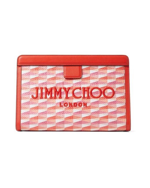 Jimmy Choo Red Clutches