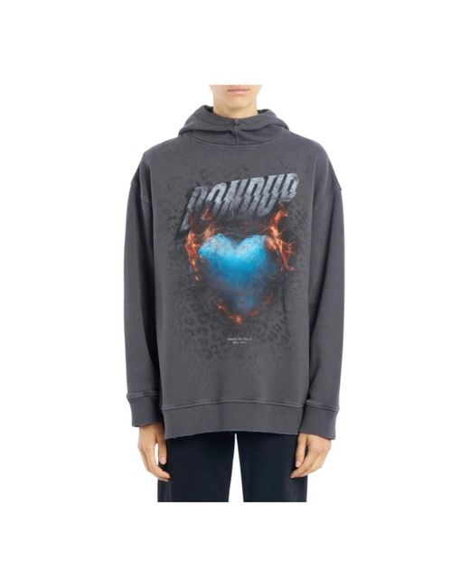 Dondup Gray Hoodies