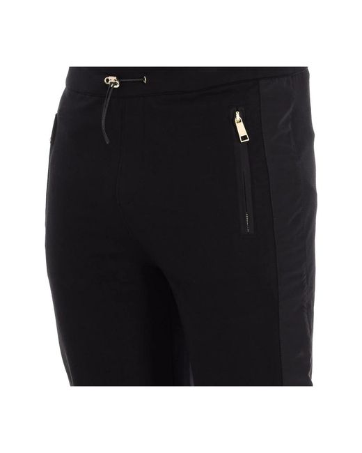 La Martina Black Sweatpants for men