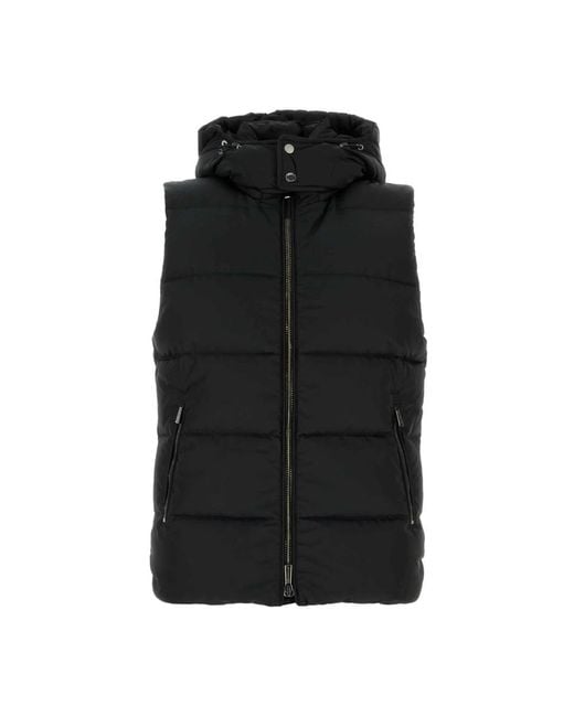 Moorer Black Waistcoats for men