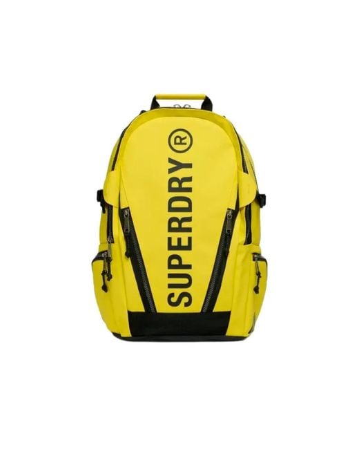 Superdry Yellow Tarp Rucksack