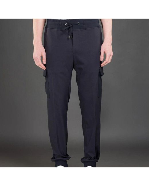 Sweatpants di Moorer in Blue da Uomo