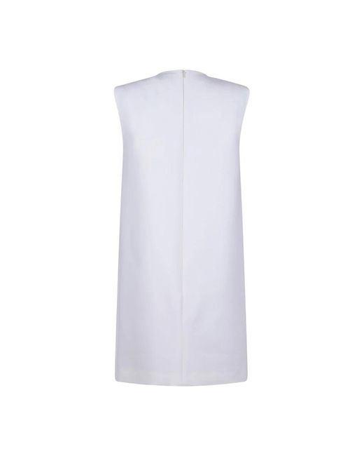 Max Mara Short Dresses in het White