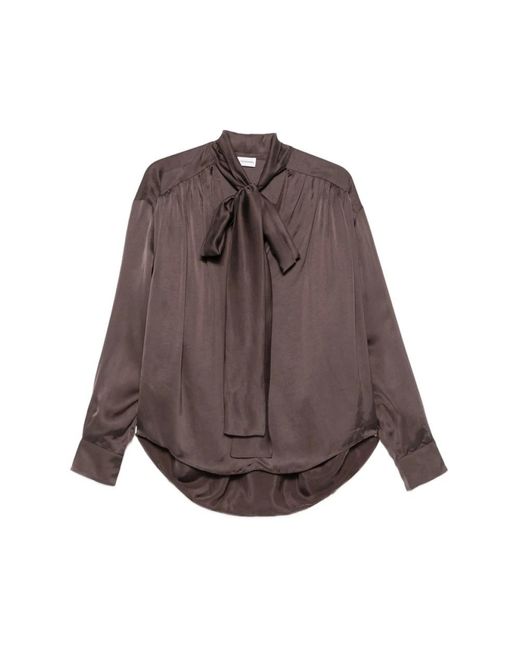 ANDAMANE Strik Blouse in het Brown