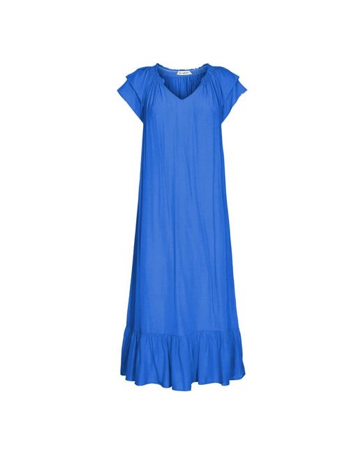 co'couture Blue Midi Dresses