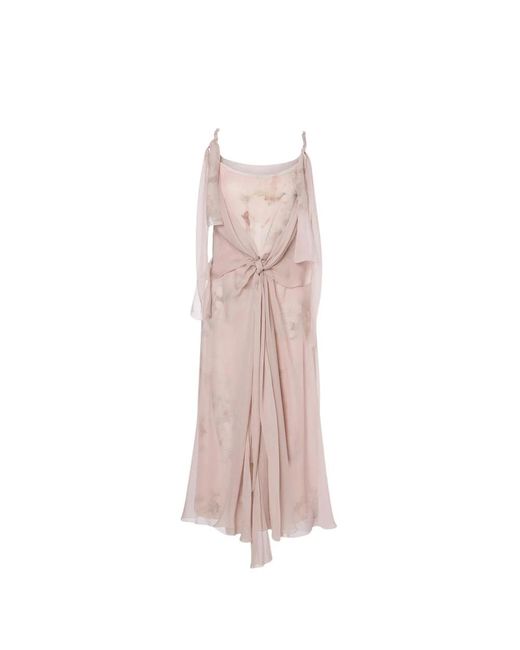 Alberta Ferretti Pink Summer Dresses