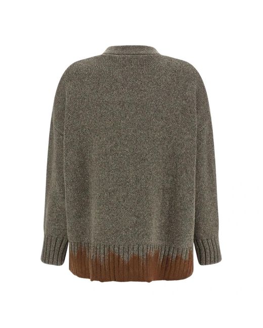 Cardigans Tela de color Green