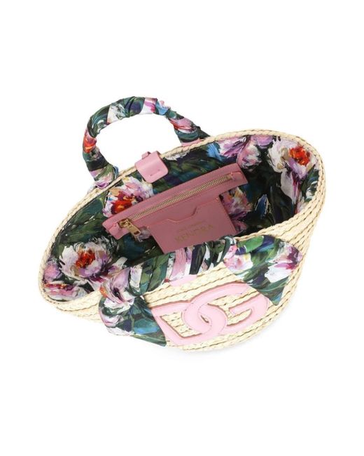 Dolce & Gabbana Pink Stilvolle schultertasche