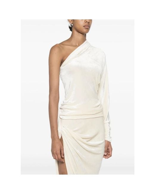 Rick Owens White Blouses