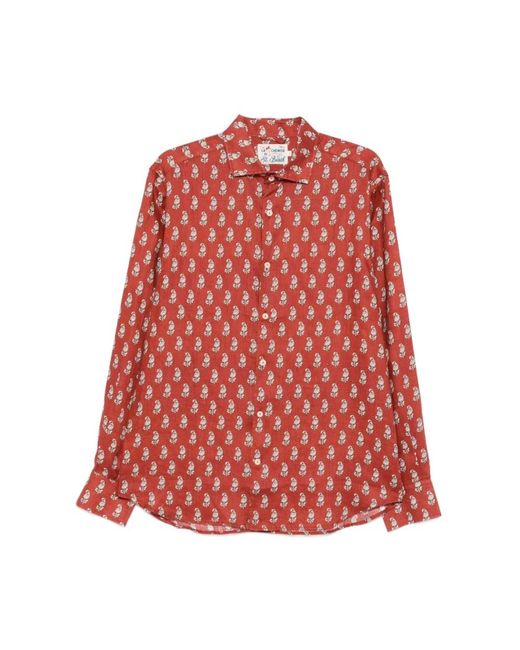 Mc2 Saint Barth Red Casual Shirts for men