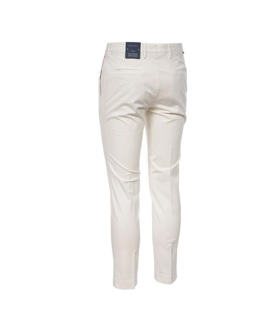 Incotex Chinos in het White voor heren