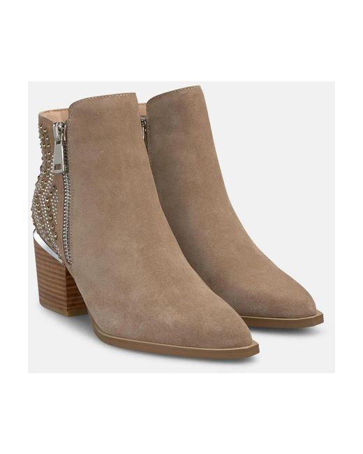 Alma En Pena. Brown Cowboy & Biker Boots