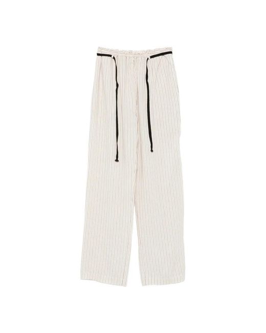 Barena Broeken ,Wit ,Pantalone Serata in het White