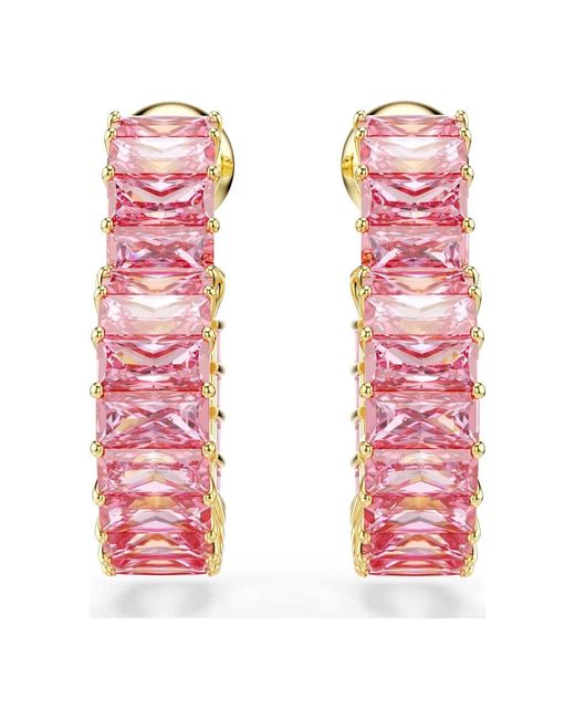 Swarovski Pink Earrings