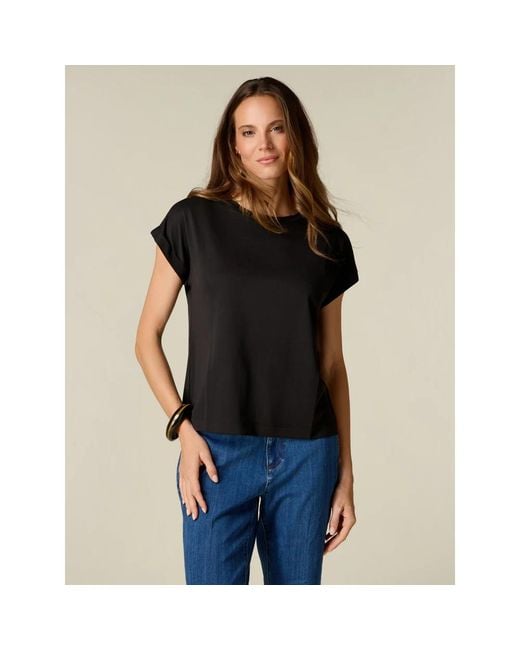 T-Shirts Oltre de color Black