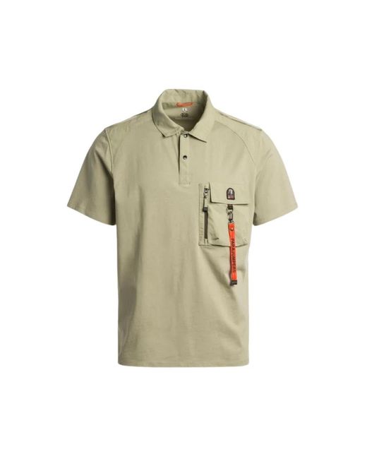 Parajumpers Green Polo Shirts for men