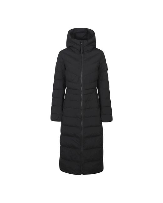 Canada Goose Clair Long Coat in het Black