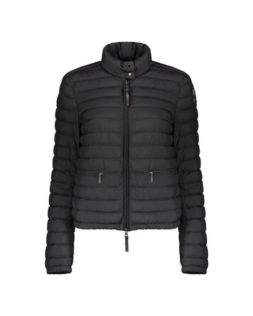Parajumpers Black Padded Quilted Jacket