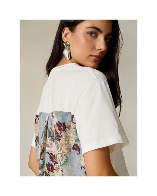 T-Shirts Oltre de color White
