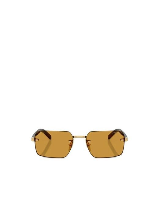 Prada Metallic Sunglasses for men