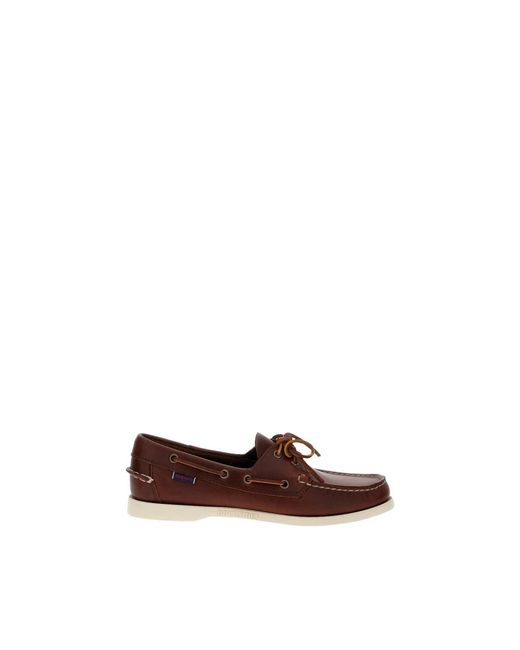 Sebago Brown Sailor Shoes