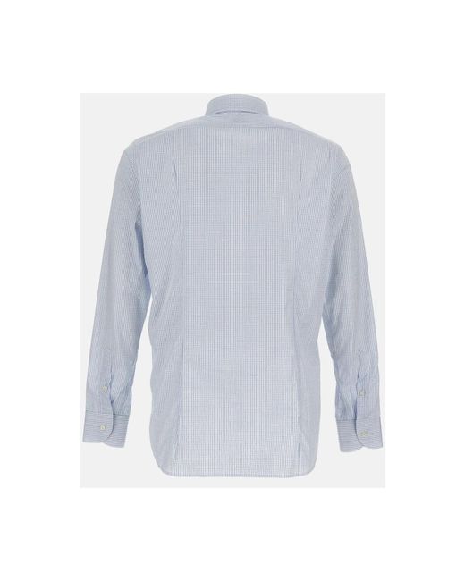 Bagutta Blue Casual Shirts for men