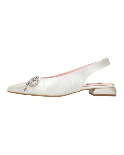 Notre-v White 2863P Slingback