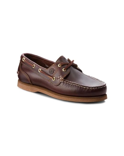 Timberland Women's Brown Boat Shoes