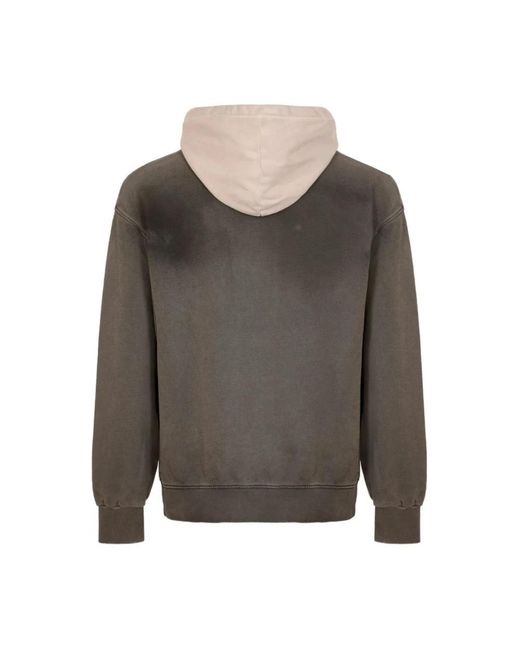 DISCLAIMER Gray Hoodies for men