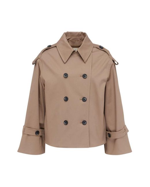 By Malene Birger Natural Stilvolle Alisandra Outwear Jacke